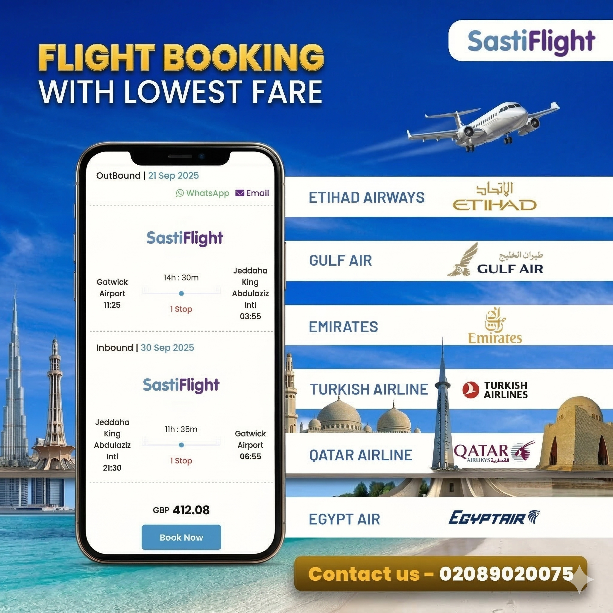 sasti flight.com Best Flight Deals